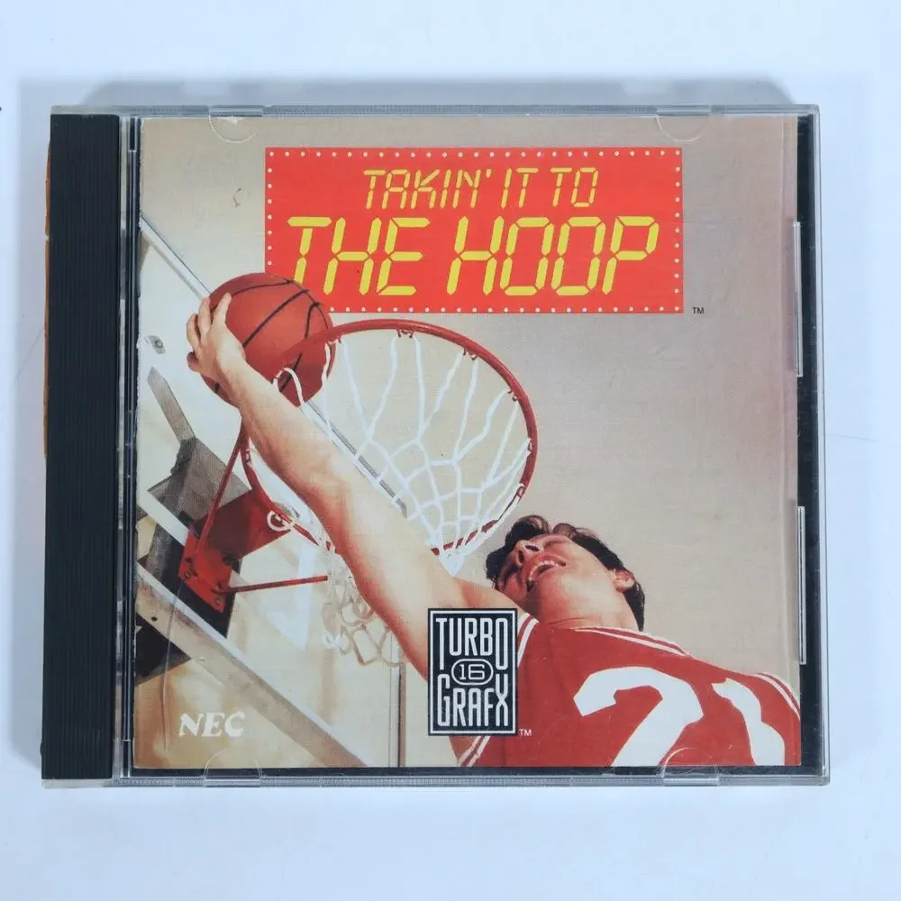 Turbo Grafx 16 Takin’ It To The Hoop game Complete